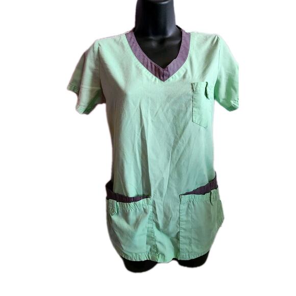 Lot Of 6 Medical Scrubs Buttersoft Scrubs Scrubstar And Climate Right Cuddle XS - Picture 16 of 16